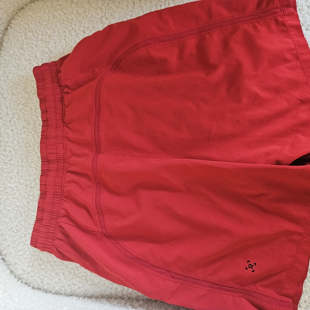 Lululemon Men's Red Athletic Shorts